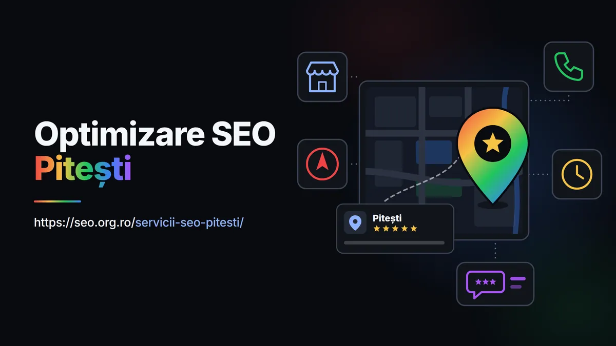 Optimizare SEO Pitești